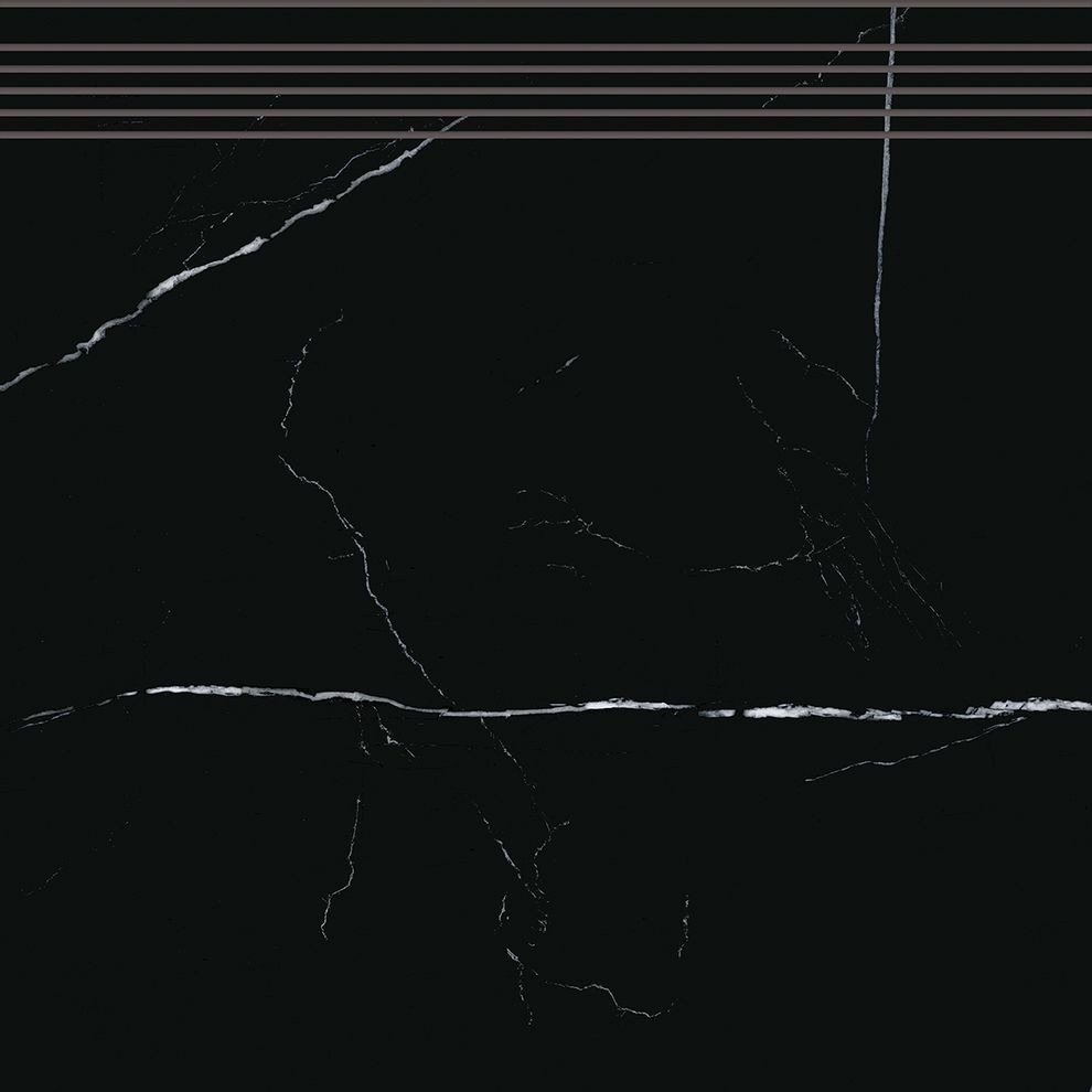 Schodovka Rako Flash 60×60 cm černá DCP63833 RAKO