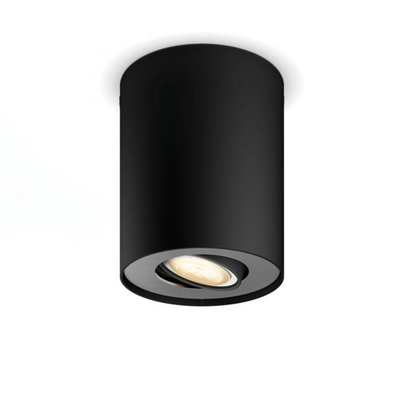 Svítidlo GU10 s vypínačem Philips HUE Pillar 1× žárovka LED 5 W černá