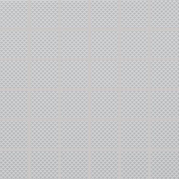 Mozaika Rako Color Two 5×5 cm (set 30×30 cm) světle šedá matná GRS05612 RAKO