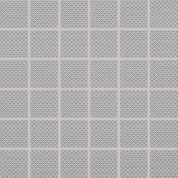 Mozaika Rako Color Two 5×5 cm (set 30×30 cm) šedá matná GRS05610 RAKO