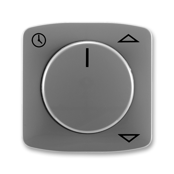 Kryt spínač žaluziový komfortní otočný ABB Tango kouřová šedá ABB