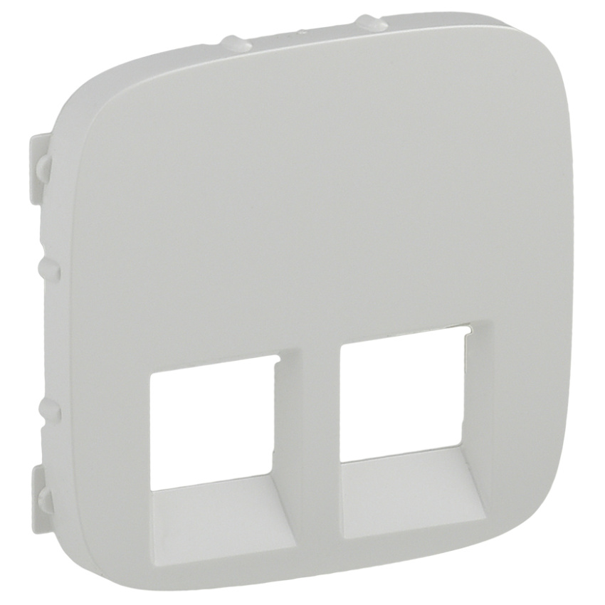 Kryt zásuvka datová dvojnásobná Legrand Valena Allure bílá
