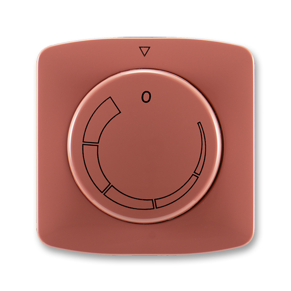 Kryt regulátor otáček ABB Tango vřesová červená ABB