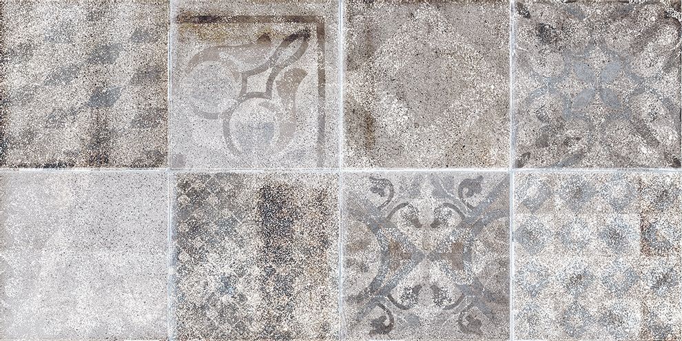 Dekor Rako Piazzetta 30×60 cm šedá WARVK263