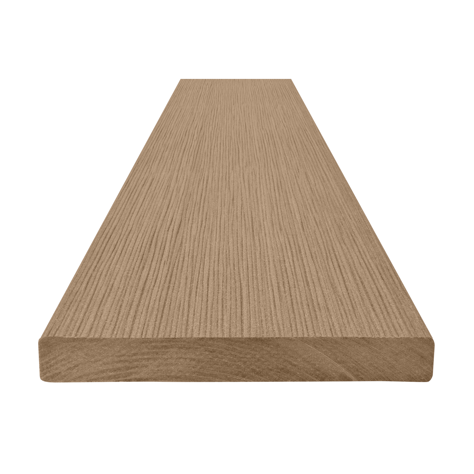 Lišta zakončovací Woodplastic FOREST/RUSTIC teak 150×19×4000 mm WOODPLASTIC