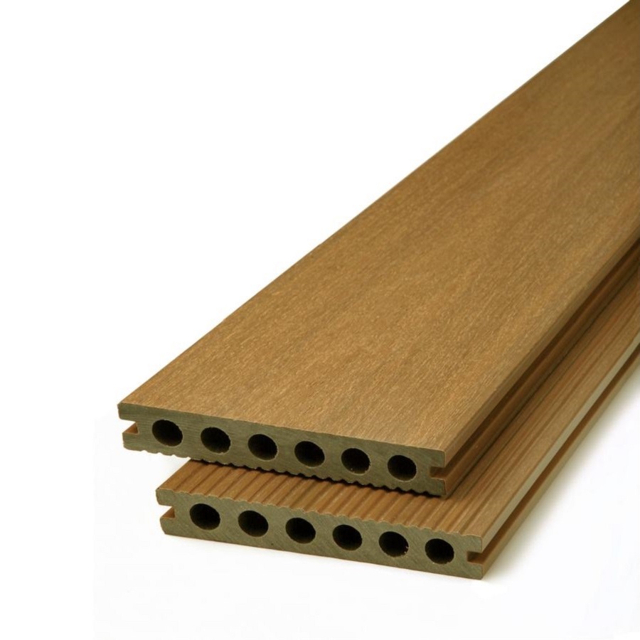 Prkno terasové dřevoplastové DŘEVOplus PROFI oak 23×138×4000 mm EFIOS