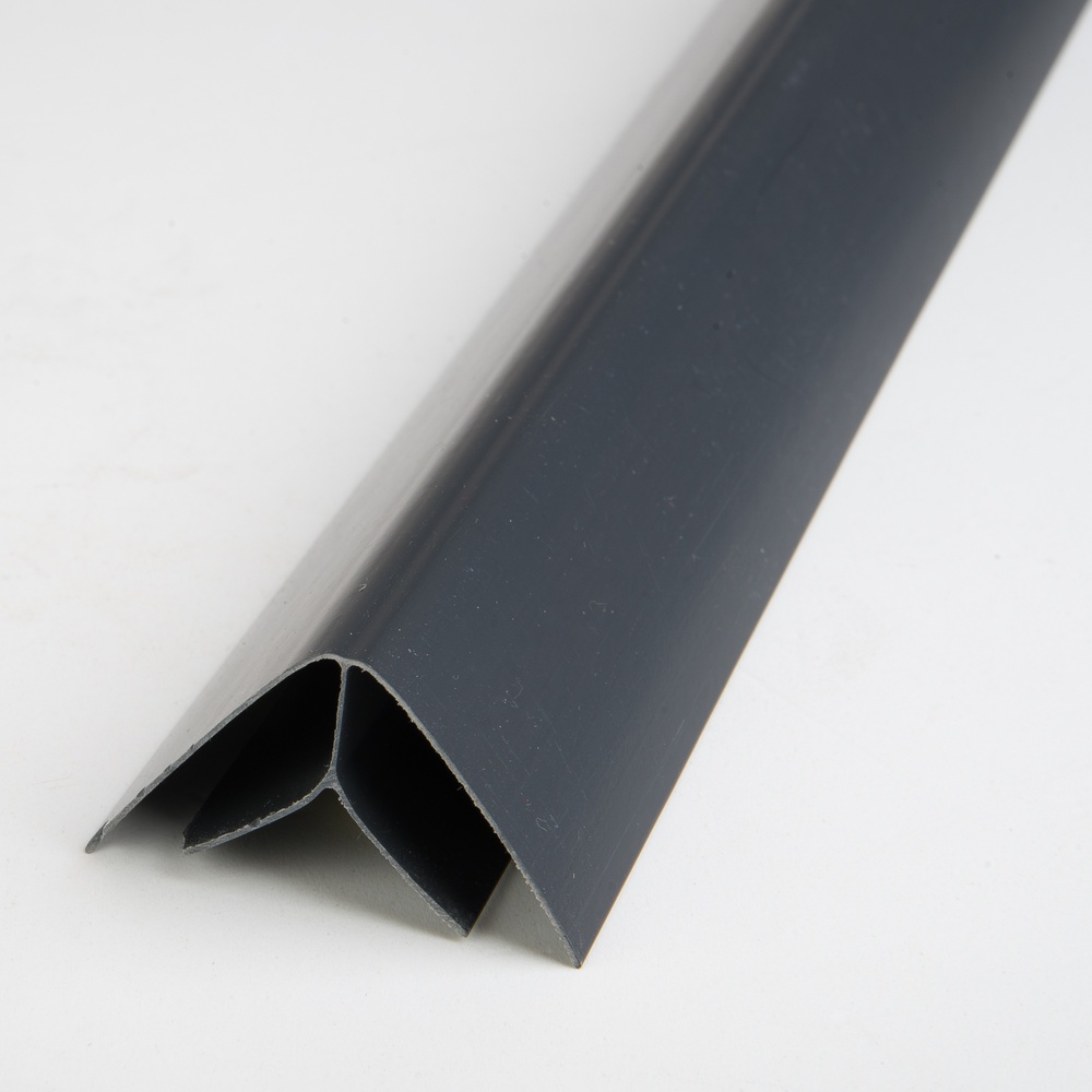 Profil vnitřní rohový plastový grafit 3000 mm HOPA CZ