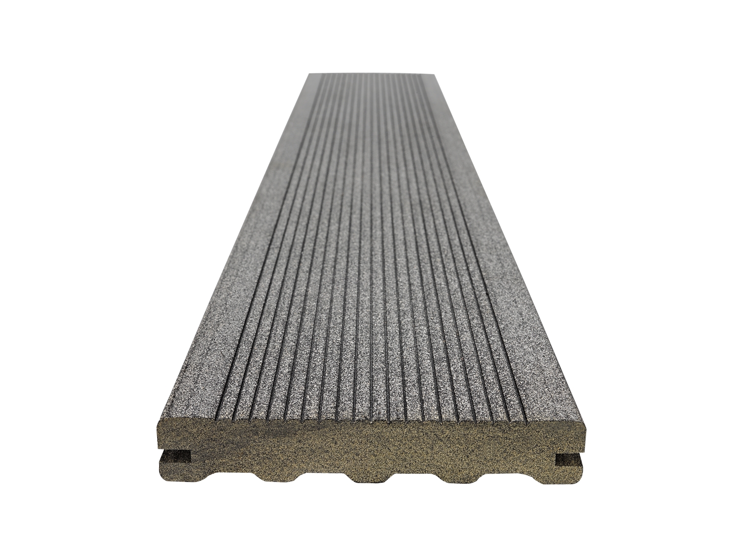 Prkno terasové Woodplastic STAR PREMIUM eben 23×137×4000 mm WOODPLASTIC