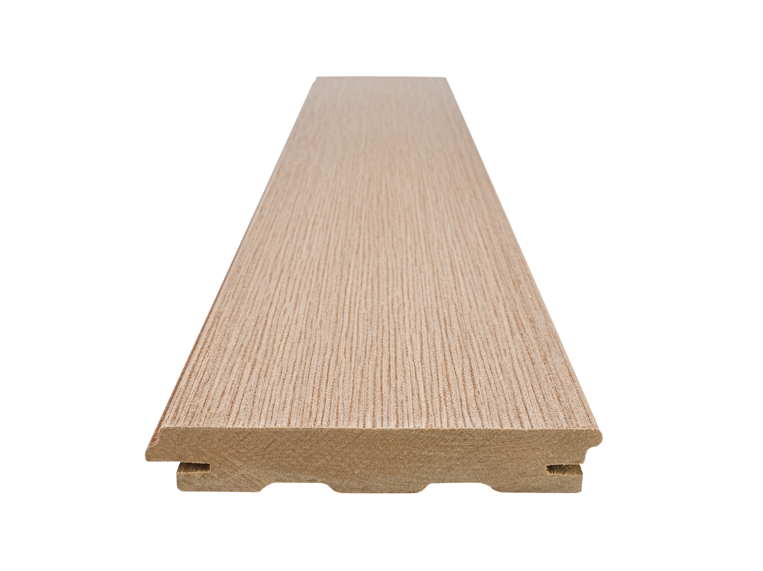 Prkno terasové Woodplastic RUSTIC TOP teak 22×140×4000 mm WOODPLASTIC
