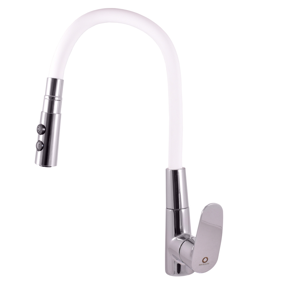 Baterie dřezová stojánková RAV-Slezák Amur AM719.0/12B chrom-bílá SLEZAK - RAV CZ