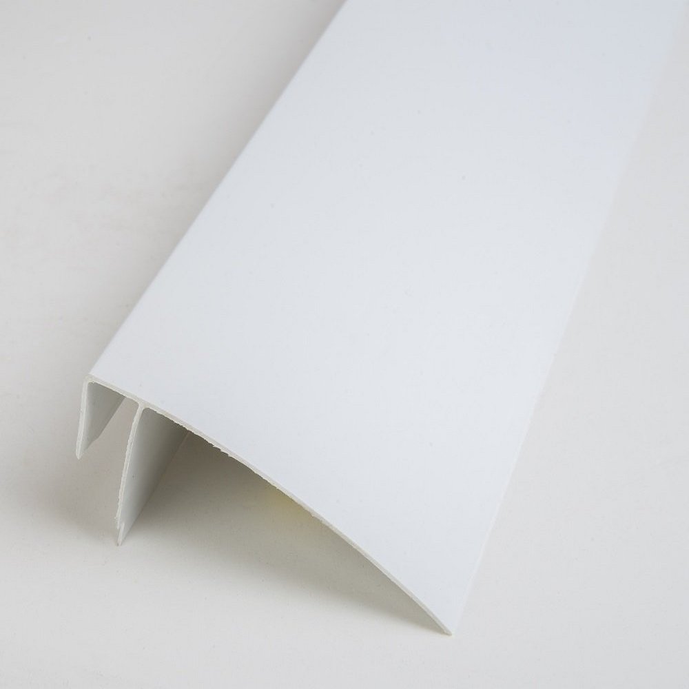 F profil ukončovací plastový bílá 3000 mm HOPA CZ