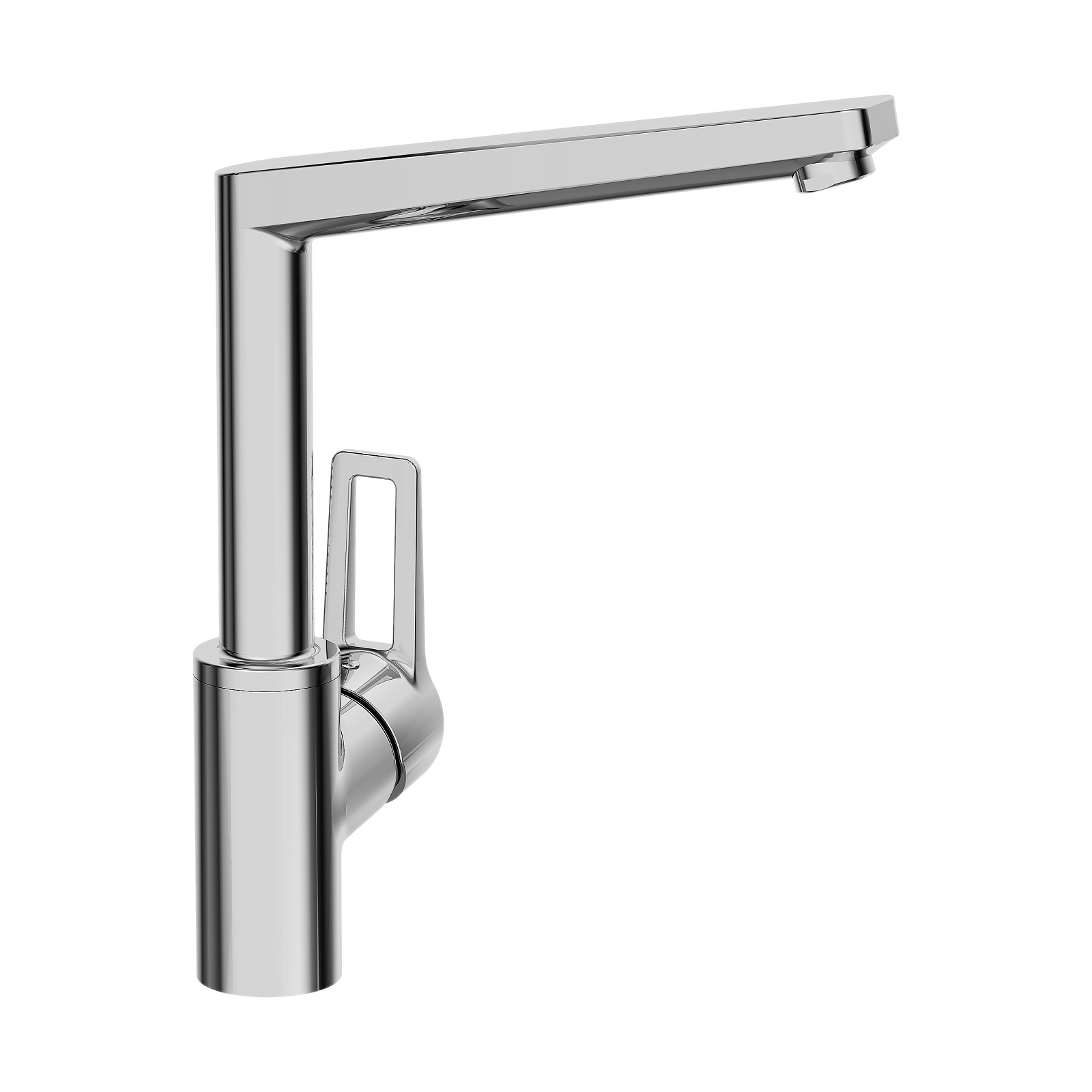 Baterie dřezová stojánková Hansa TWIST 09202205 páka s otovrem HANSA