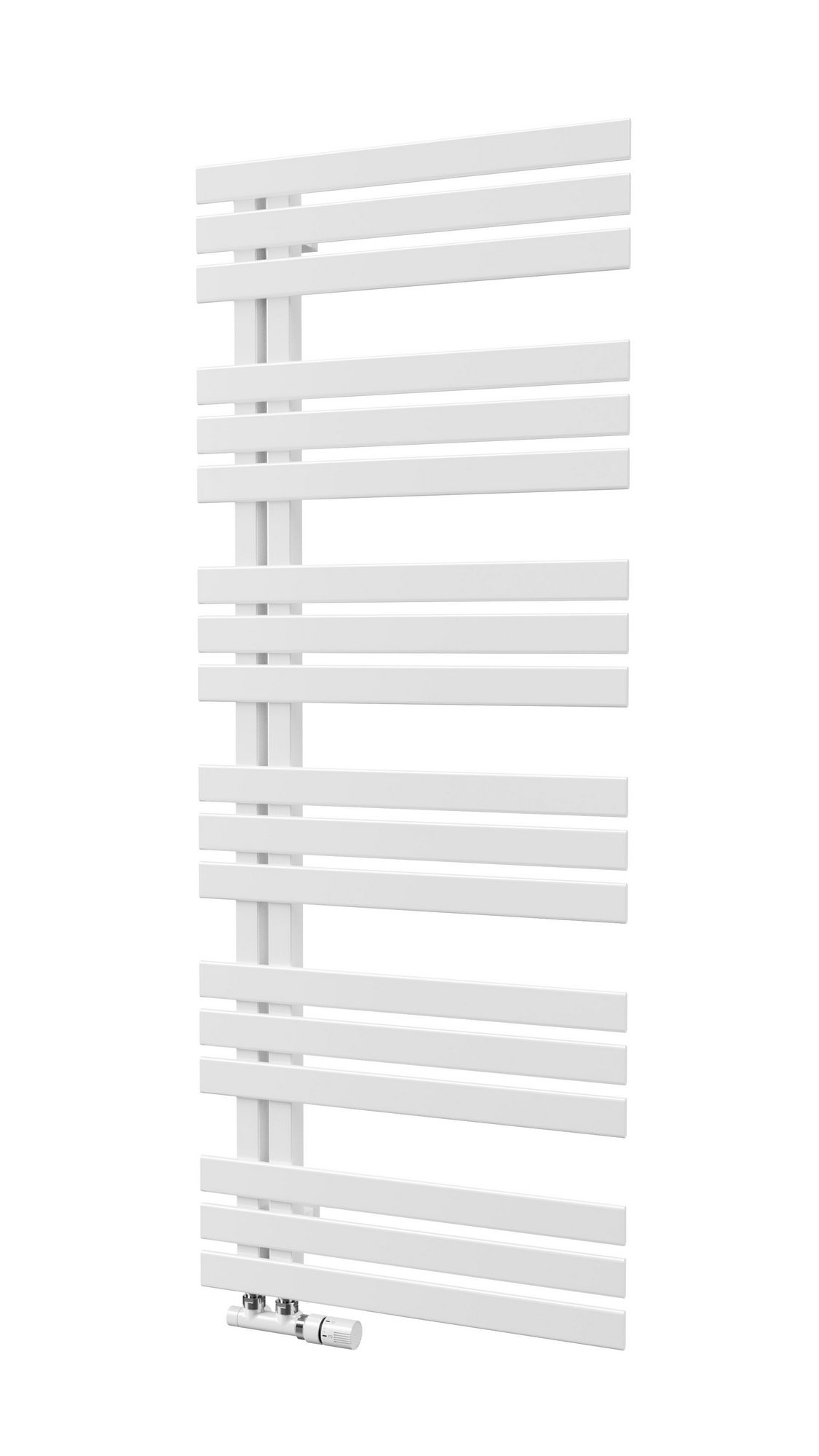 Radiátor trubkový Isan Miro 500×1236 mm L/P bílá RAL 9016 ISAN