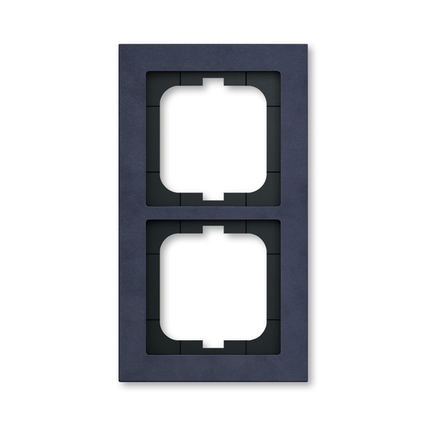 Rámeček ABB Busch-axcent dvojnásobný papír modrý ABB