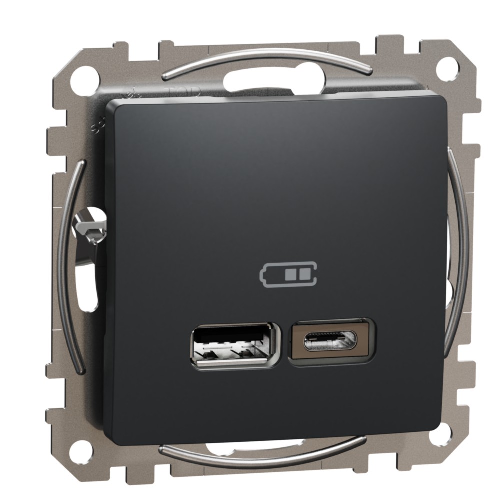 Zásuvka nabíjecí USB Schneider Sedna Design 1× USB A