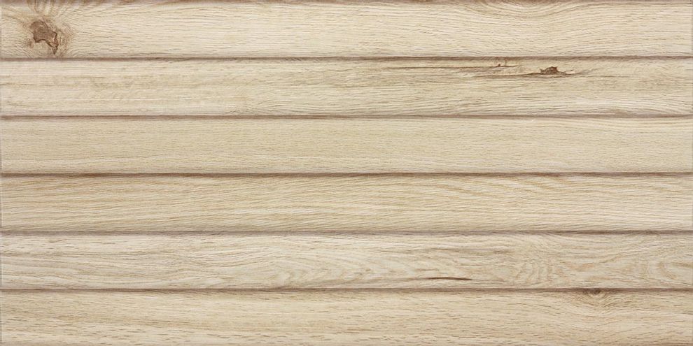 Obklad Rako Base 30×60 cm světle béžová (dřevo) WR1VK435