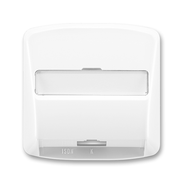 Kryt zásuvka ISDN jednonásobná ABB Tango bílá ABB