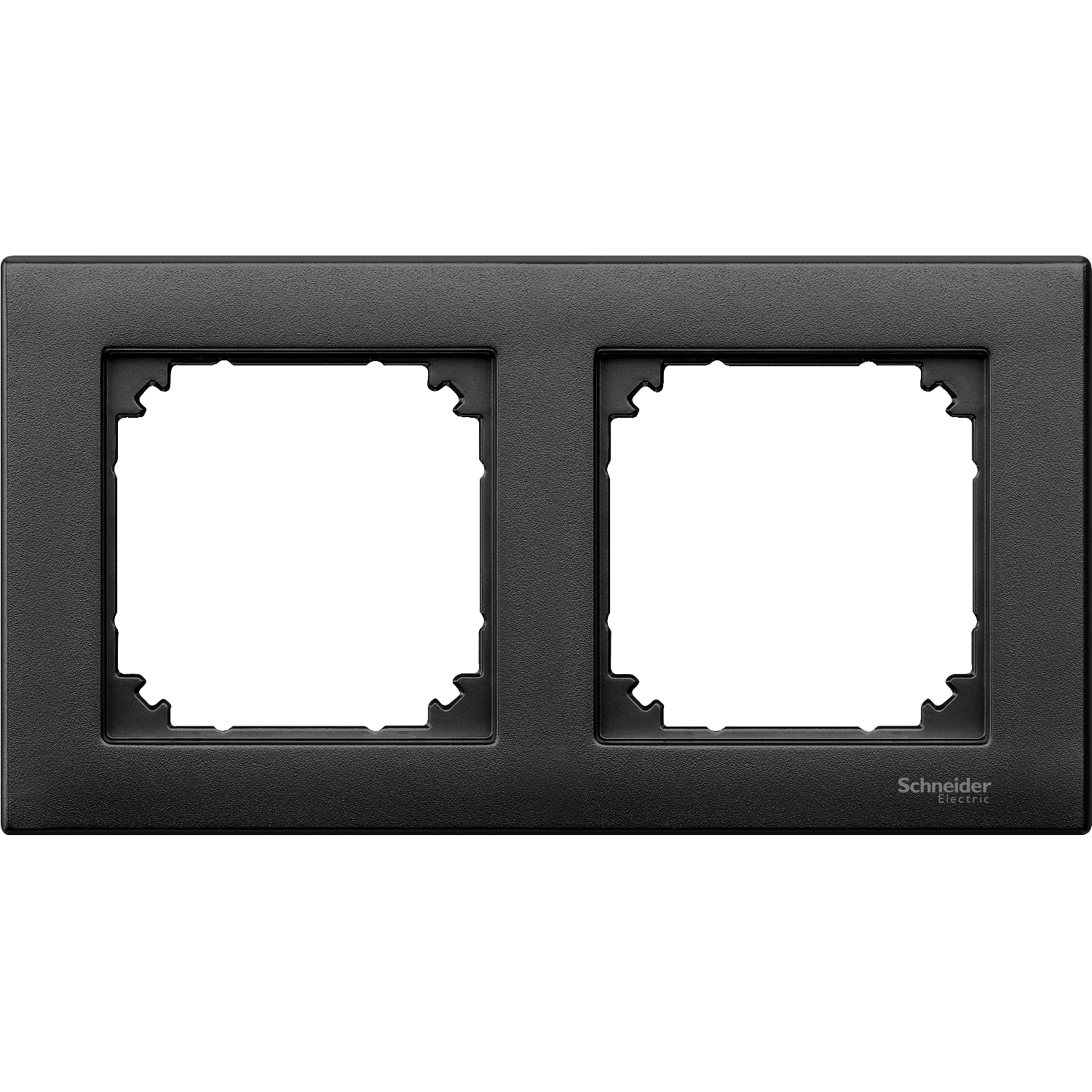 Rámeček Schneider Merten M-Plan dvojnásobný antracit Schneider