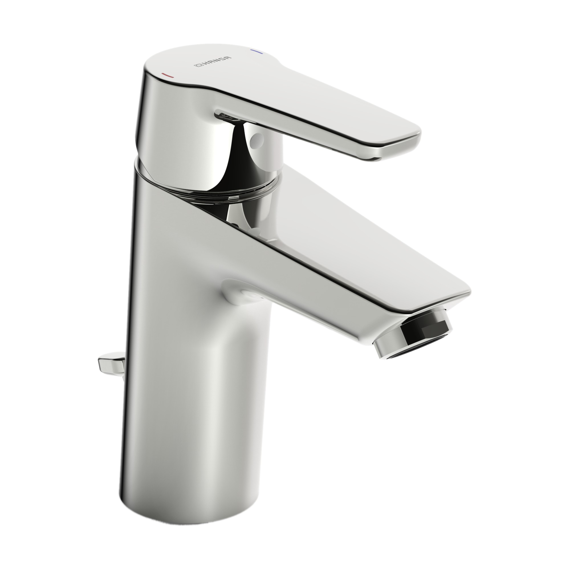 Baterie umyvadlová stojánková Hansa POLO XL 51502293 s výpustí chrom HANSA