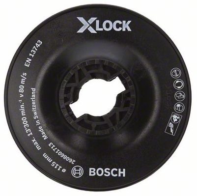 Talíř opěrný Bosch X-LOCK 115 mm hrubá BOSCH