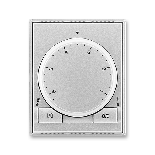 Termostat univerzální otočný ABB Time titanová ABB