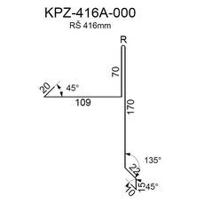 Závětrná lišta RS416SA FeZn 0