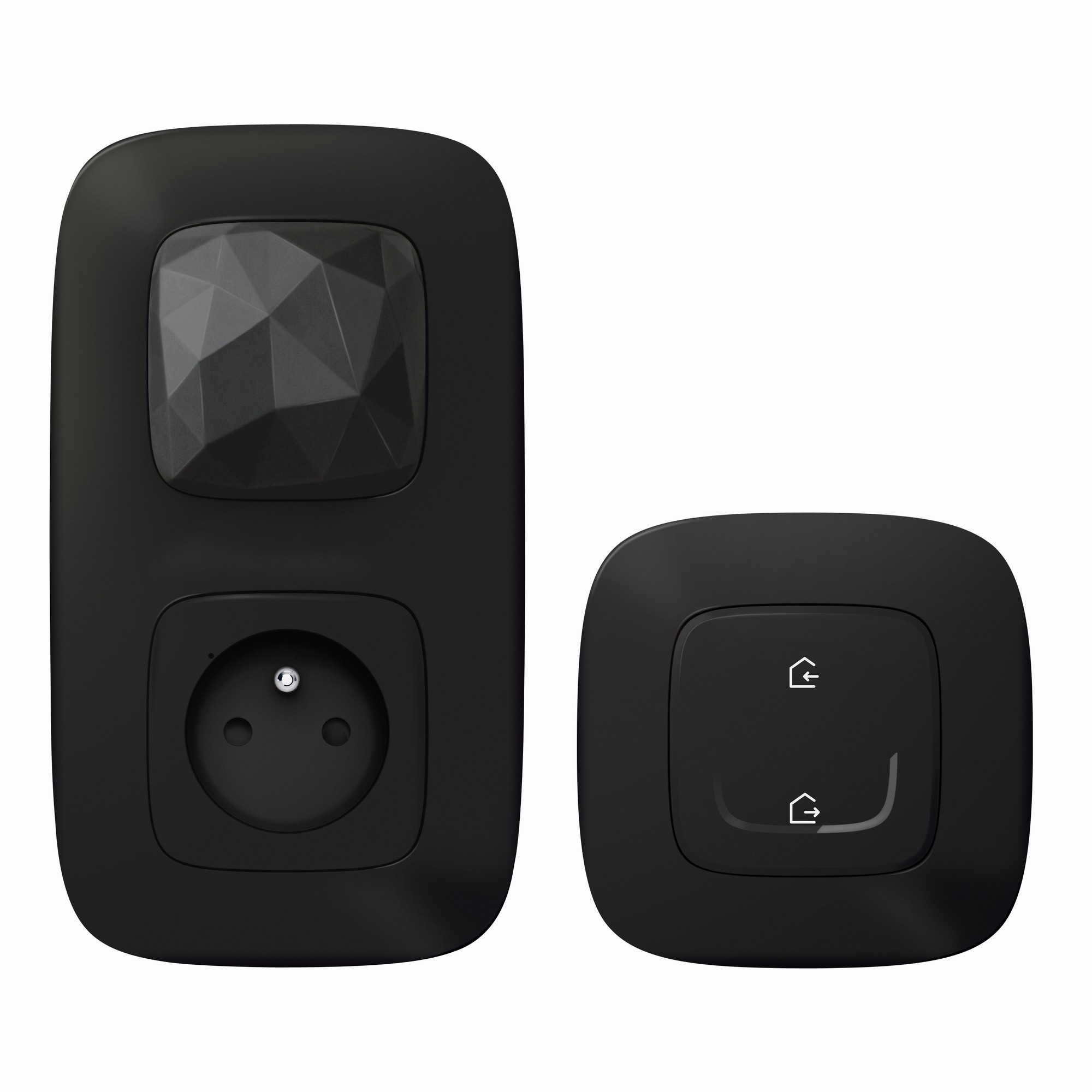 Start. sada Zásuvky a vypínače NETATMO Valena Allure černá Legrand