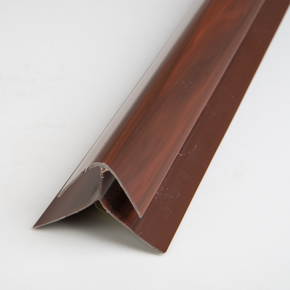 Profil vnější rohový plastový mahagon 3000 mm HOPA CZ