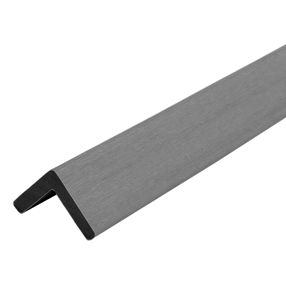 Lišta L dřevoplastová DŘEVOplus PROFI grey 40×40×2000 mm EFIOS
