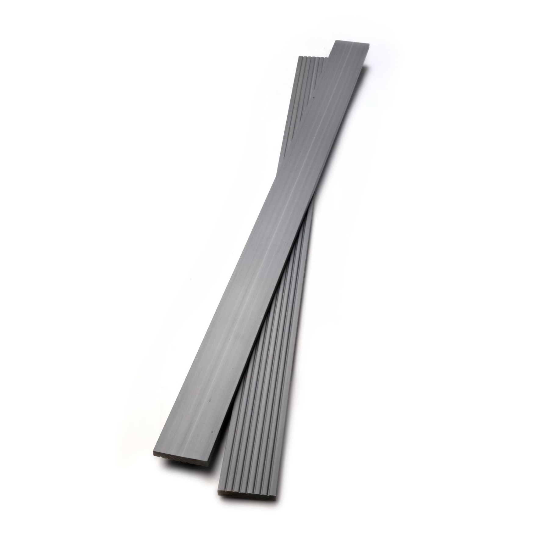 Lišta dřevoplastová DŘEVOplus PROFI grey 62×10×2000 mm EFIOS