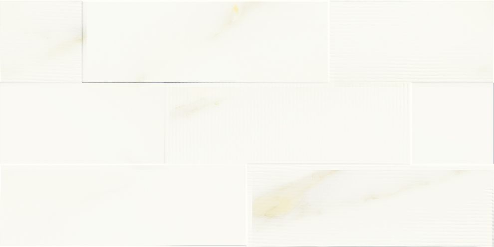 Obklad Rako Cava 30×60 cm bílá lesklá WARVK830