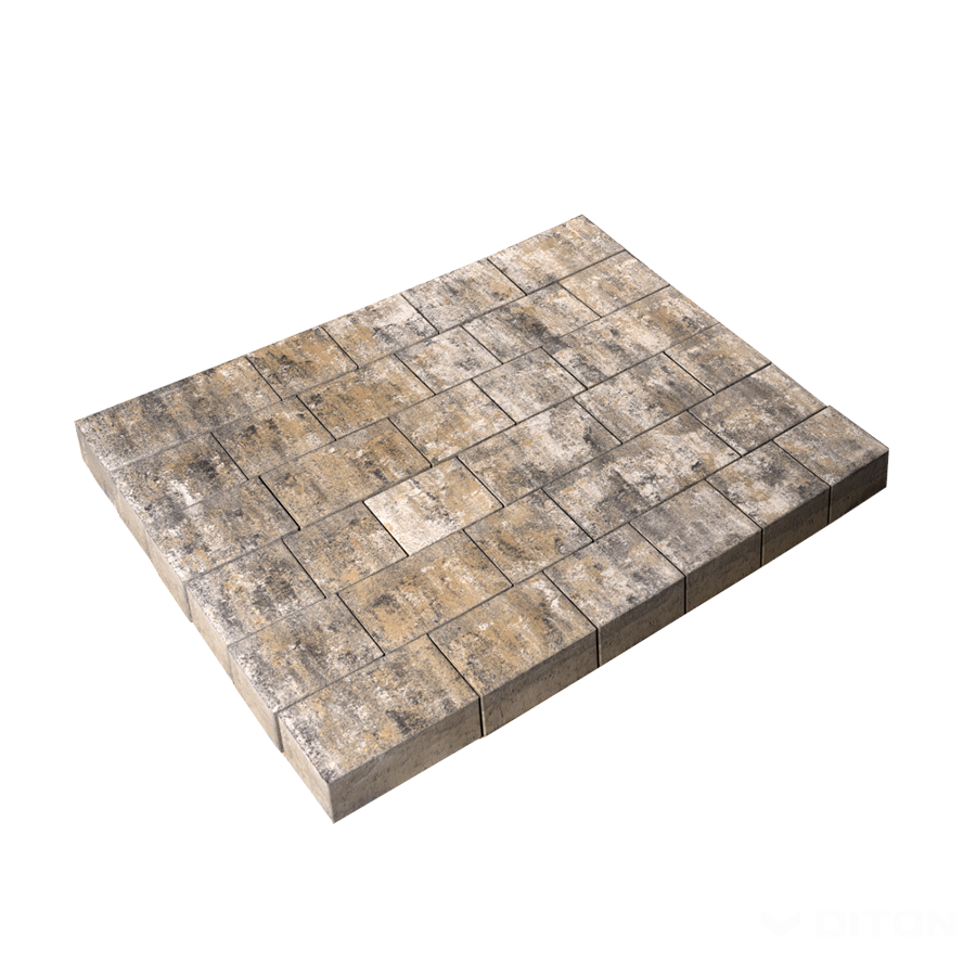 Dlažba betonová DITON PAVÉ II standard intenso výška 60 mm DITON