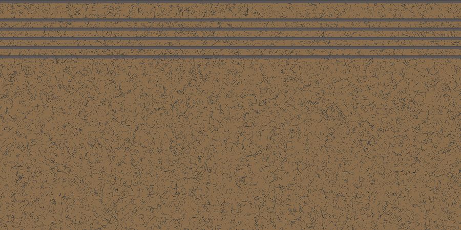 Schodovka Rako Linka 30×60 cm hnědá DCPSE823 RAKO