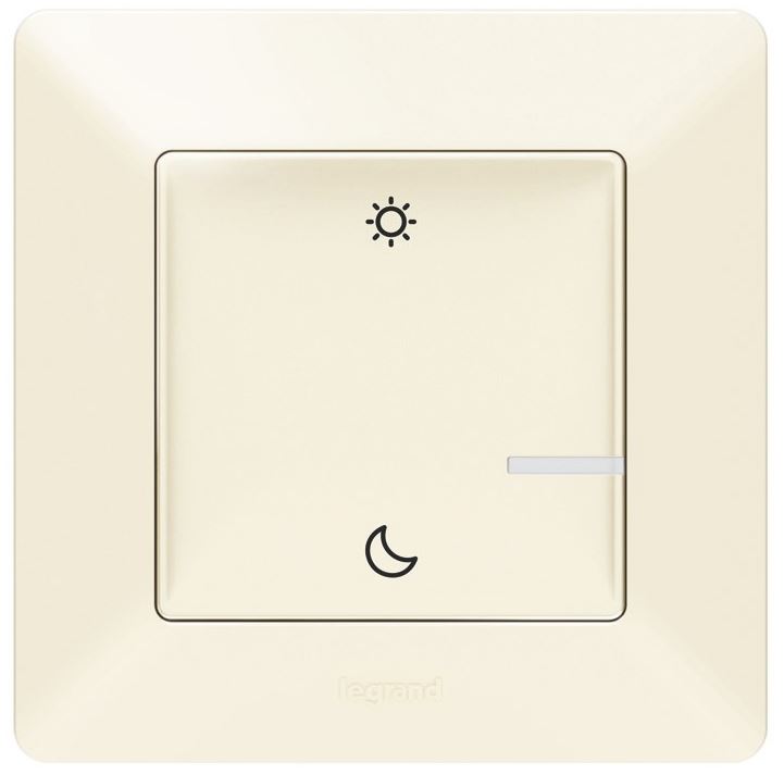 Ovládač scénářů NETATMO Valena Life béžová spím/jsem vzhůru Legrand