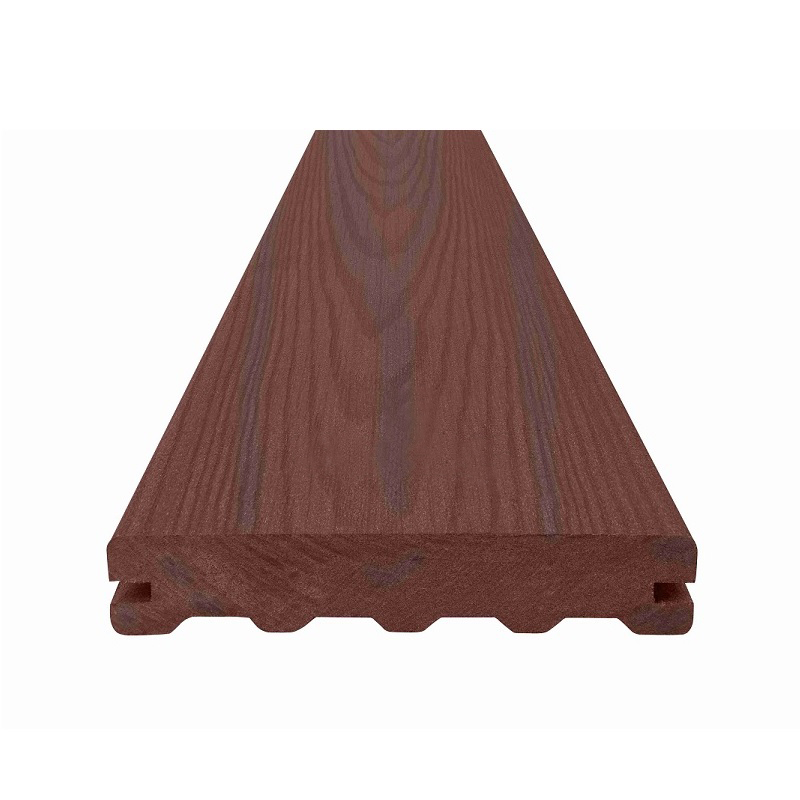 Prkno terasové Woodplastic NATUR PLUS PREMIUM palisander 23×137×4000 mm WOODPLASTIC