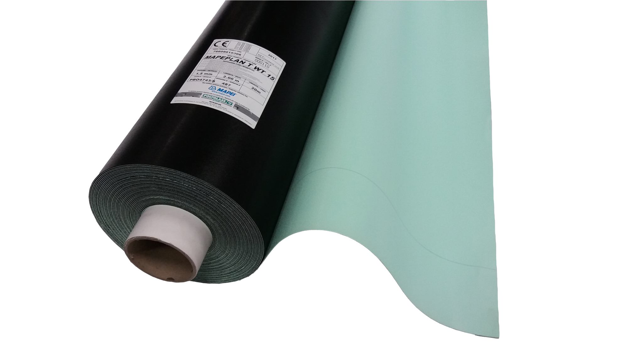 Fólie hydroizolační MAPEPLAN T WT světle zelená 1