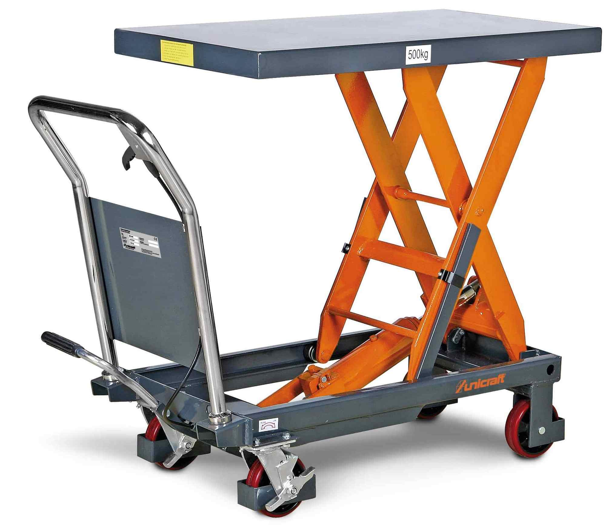 Stůl zvedací nůžkový Unicraft FHT 500 První hanácká BOW