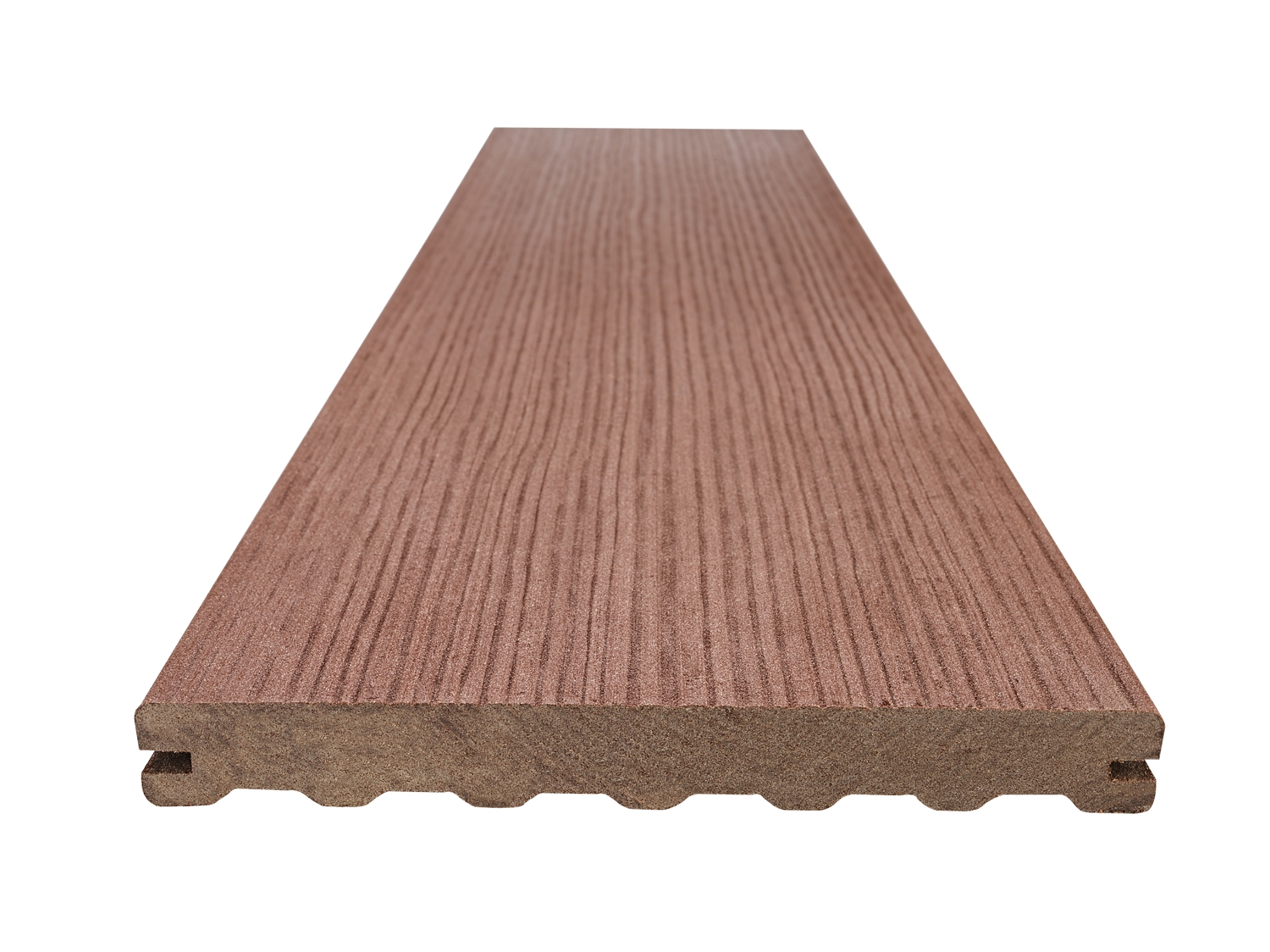 Prkno terasové Woodplastic FOREST MAX palisander 22×195×4000 mm WOODPLASTIC
