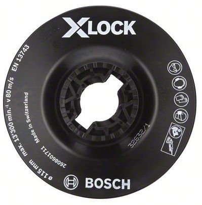 Talíř opěrný Bosch X-LOCK 115 mm jemná BOSCH