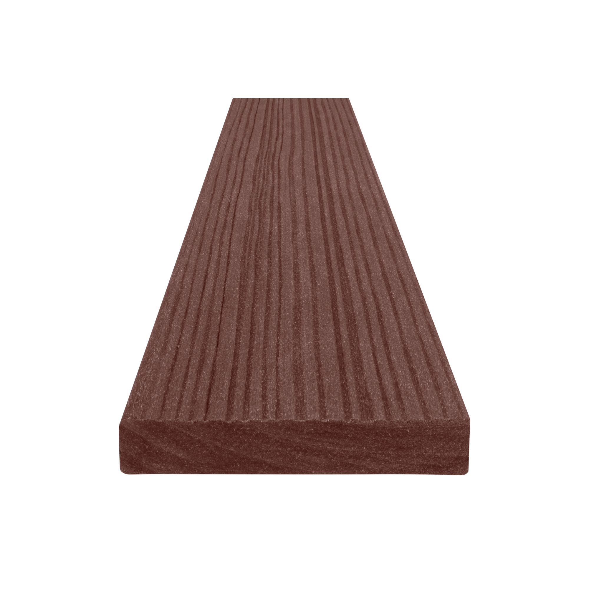 Lišta střední Woodplastic palisander 90×16×2000 mm WOODPLASTIC