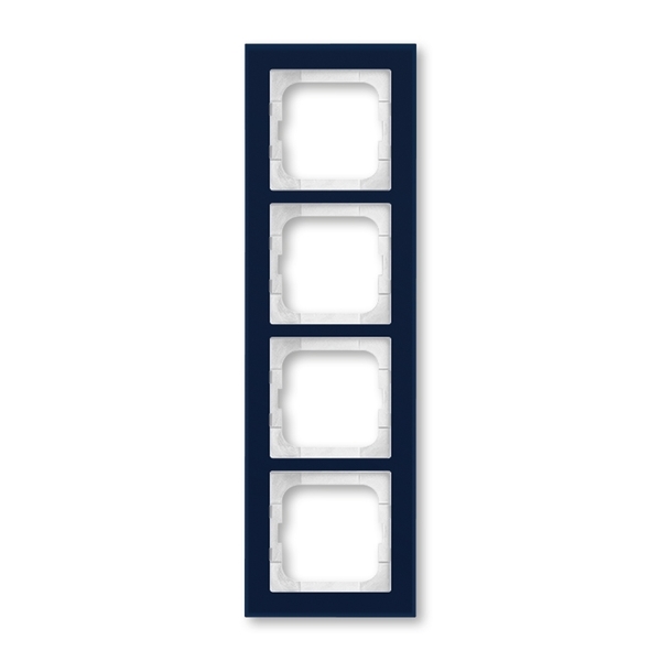 Rámeček ABB Busch-axcent čtyřnásobný sklo fialové ABB