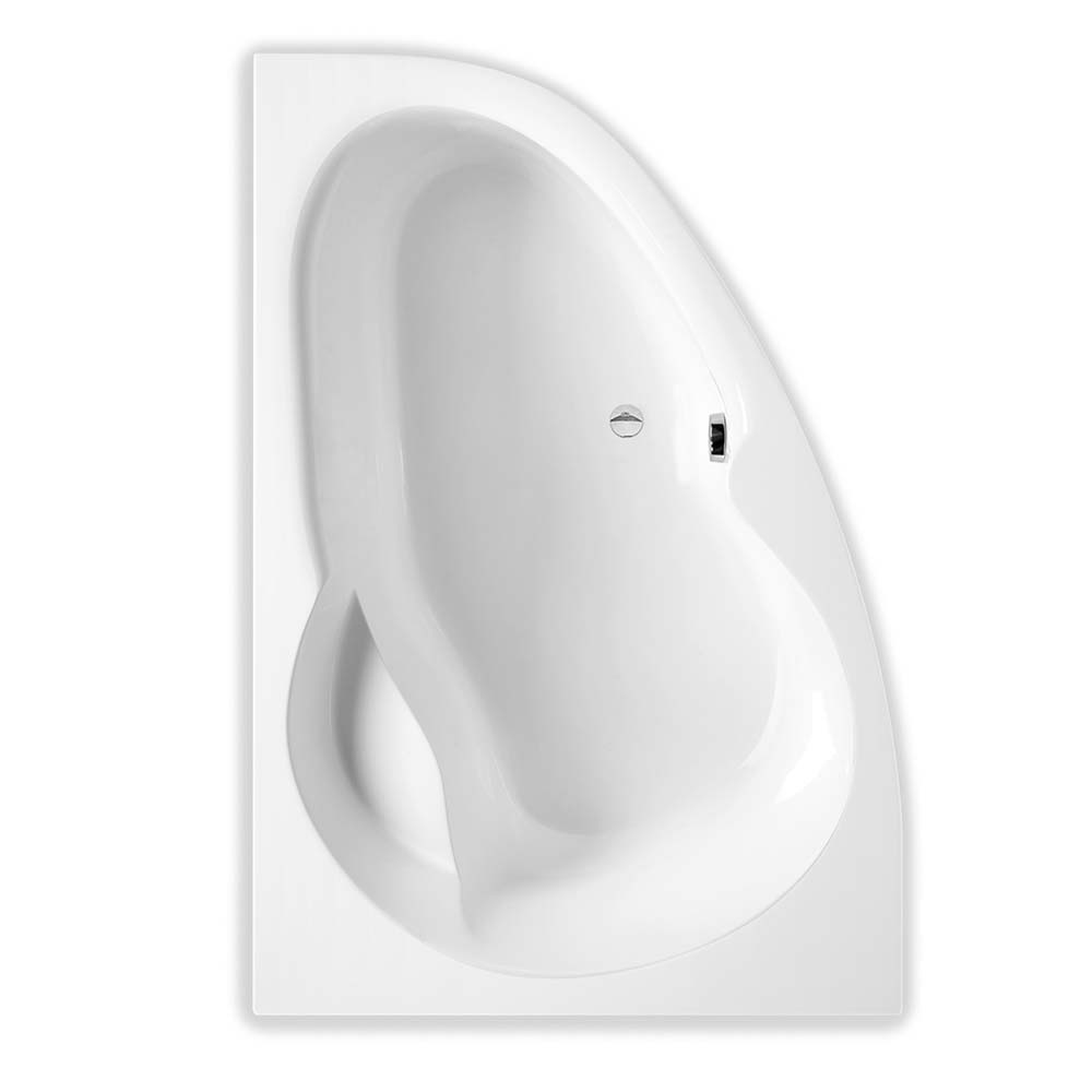 Vana asymetrická Roth HARMONIA 160×95 cm akrylátová levá ROTH CZECH