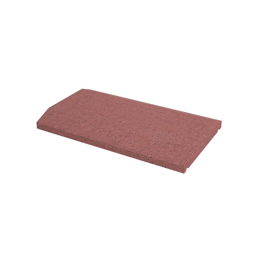 Stříška plotová hladká DITON universal 30 červená 300×500×55 mm DITON