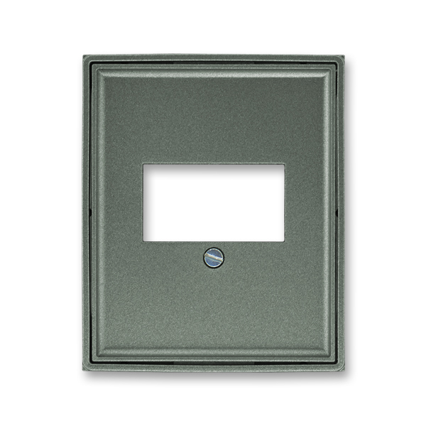 Kryt zásuvka komunikační/reproduktorová ABB Time antracitová ABB