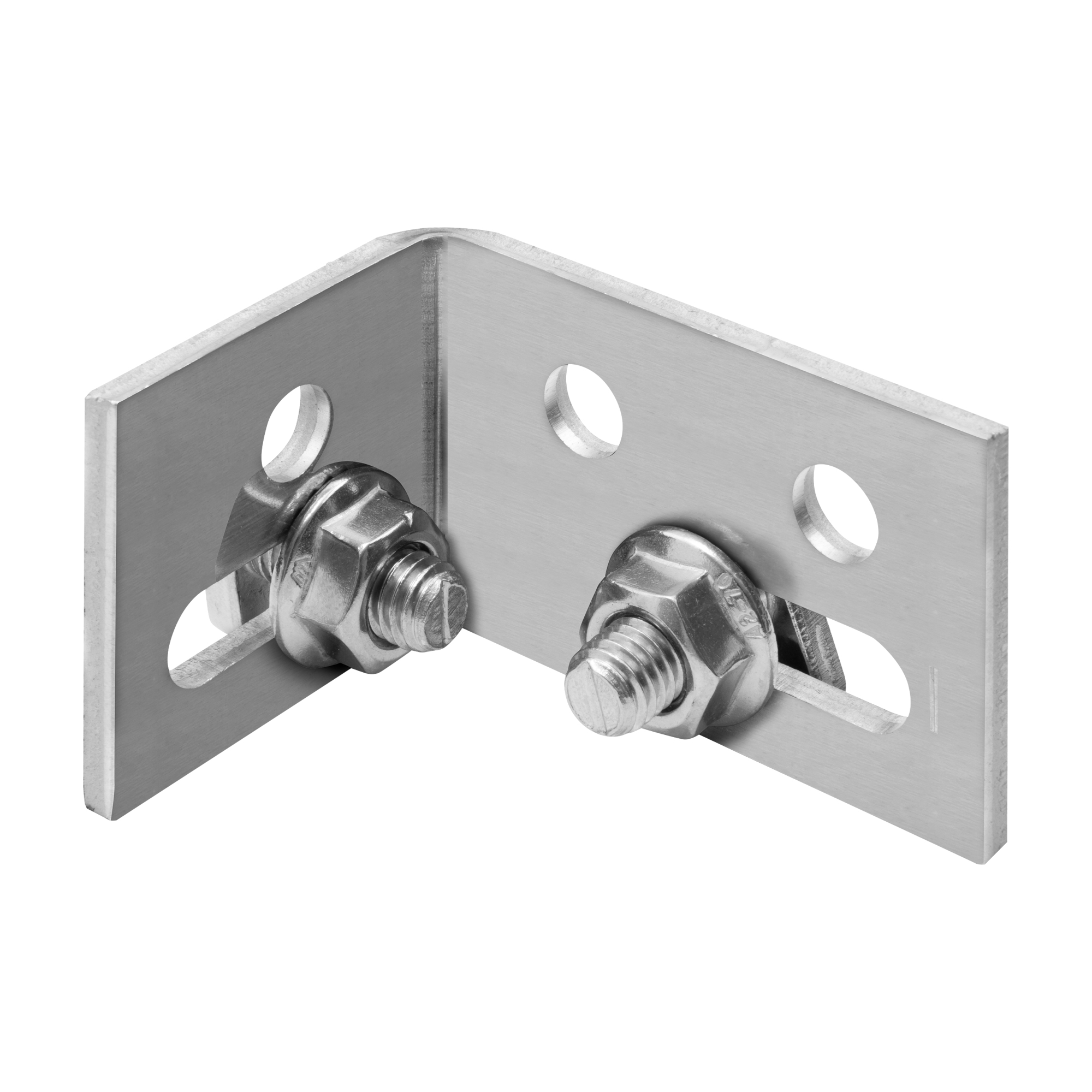 Úhelník spojovací Woodplastic Al nerezový k Al nosičům