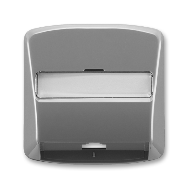 Kryt zásuvka telefonní jednonásobná s popisovým polem ABB Tango kouřová šedá ABB