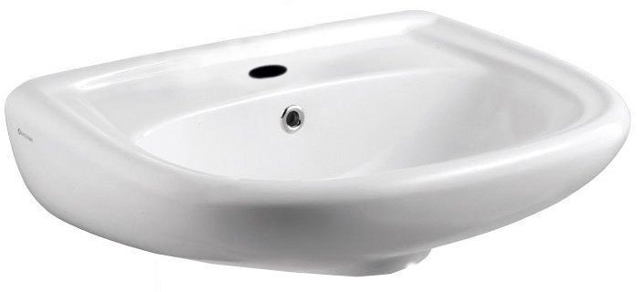 Umyvadlo Aqualine 560×440 mm s otvorem Aqualine