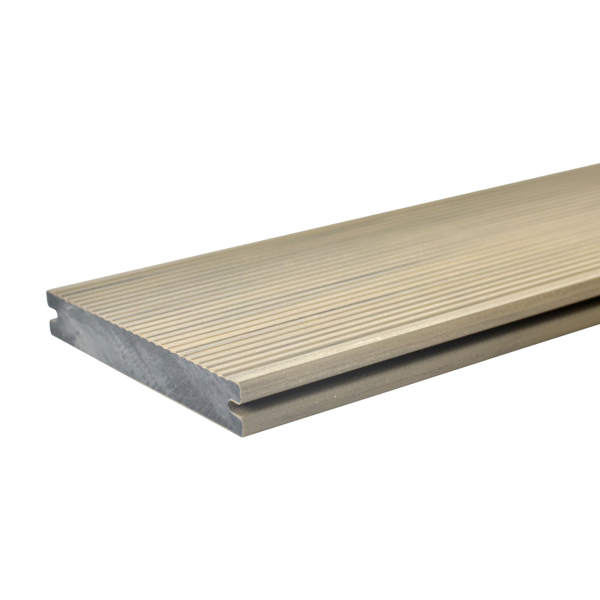 Prkno terasové Twinson MASSIVE PRO dub kouřově šedý 20×140×6000 mm DECEUNINCK