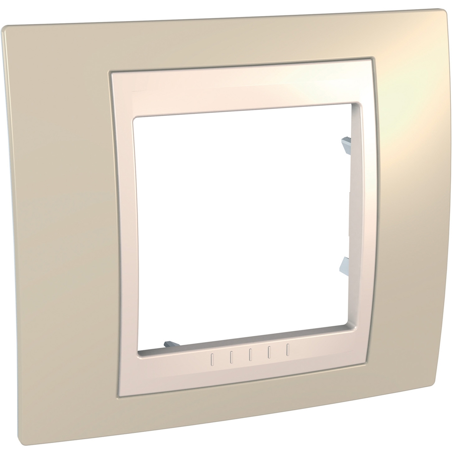 Rámeček Schneider Unica Plus jednonásobný marfil