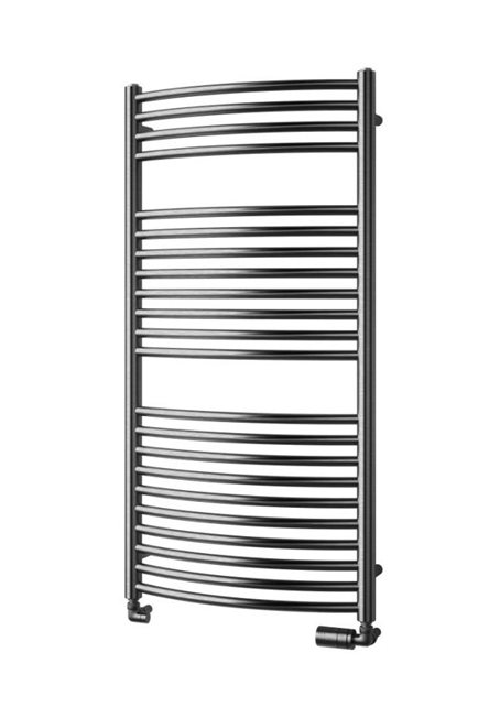 Radiátor trubkový Isan Silla Radius Inox 600×1180 mm inox ISAN